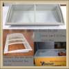 refrigerator freezer glass door