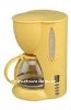 safety plastic colored coffee maker YJ-CM140B