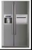 side by side frost-free refrigerator with icemaker and minibar