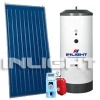 solar panel with heater water