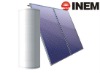 split flat-plate pressurized solar water heater