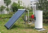 split pressure solar heater water