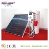 split solar heating system