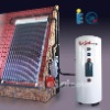 split solar water heater, separate pressurized solar water heater