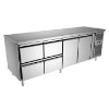 table refrigerator with S/S 304 structure