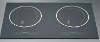 tempered glass 2012 2 burners electric induction cooker