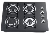tempered glass panel gas stove