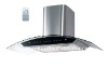 touch sensor with remote range cooker hood