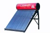 unpressurized solar energy water heater system