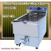 used deep fryer DF-12L counter top electric 1 tank fryer(1 basket)