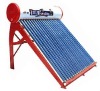 vacuum tube and unpressurized color stainless steel plate solar energy water heater