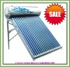 vacuum tube and unpressurized color stainless steel solar water heater