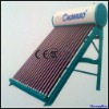 vacuum tubes compact non pressure solar water heater panasonic (CE,CCC,ISO9001)