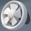 window mounted exhaust fan -round type