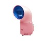 turblar 5inch mini no blades fan with colorful led light